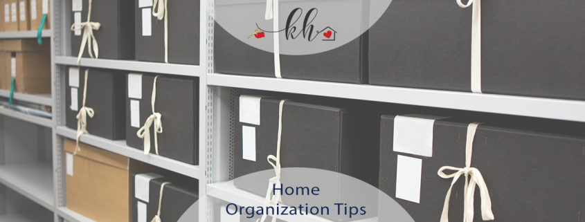 home organization tips